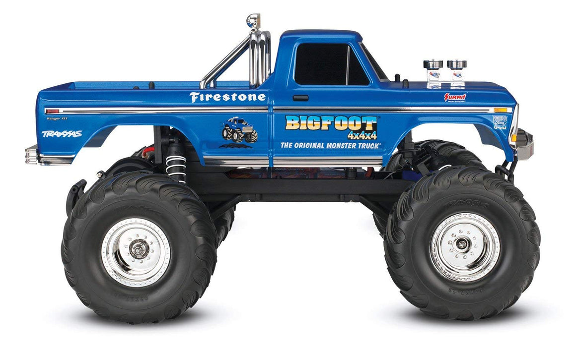 Traxxas 36034-1 Bigfoot No. 1 2Wd 1/10 Scale Monster Truck Vehicle, Blue 36034-1-BLUEX