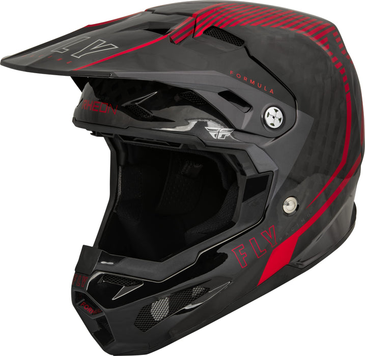 Fly Racing 2023 Adult Formula Carbon Tracer Helmet (Red/Black, XX-Large)