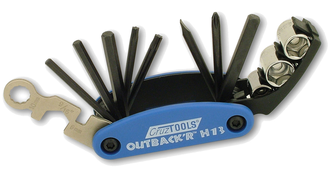 Cruztools Outbackr H13 Tool Set OH13 , Black