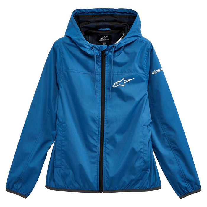 Alpinestars Women's Treq Windbreaker (LARGE) (BLUE)