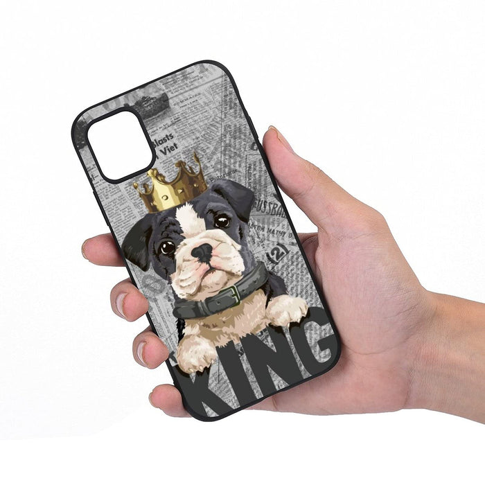 Dog TPU Phone Case (iPhone 11), American Flag Pattern Phone case, Softshell, Flexible Ultra-Thin Phone case1 (34) Dog007