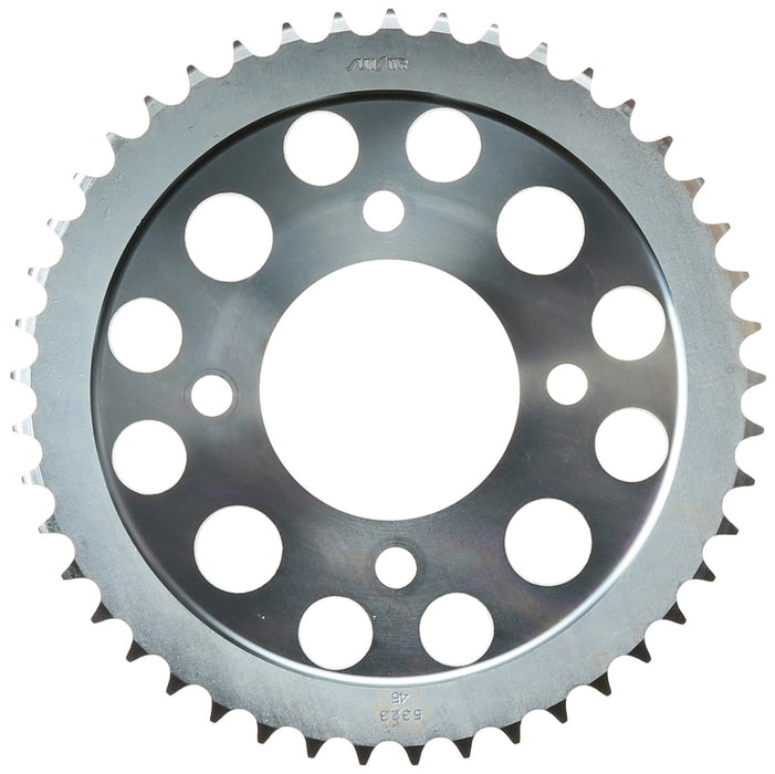 Sunstar 2-532345 45-Teeth 530 Chain Size Rear Steel Sprocket