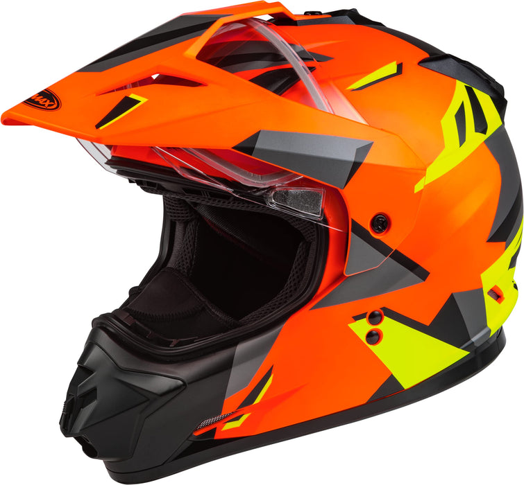 Gmax A2114147 Gm-11S Ripcord Adventure Snow Helmet Matt Neon Org/Hi-Vis XL