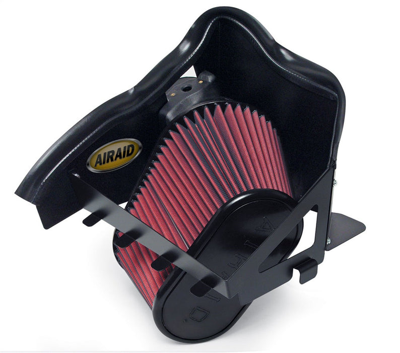 Airaid Cold Air Intake System By K&N: Increased Horsepower, Cotton Oil Filter: Compatible With 2004-2007 Dodge (Ram 2500, Ram 3500) Air- 300-155