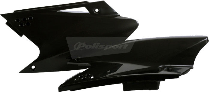 Polisport Side Panel Set (BLACK) For 06-08 KAWASAKI KX250F