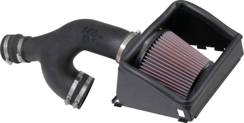 K&N 63-2599 Aircharger Intake Kit for FORD F150 ECOBOOST V6-3.5L F/I, 2017-2020