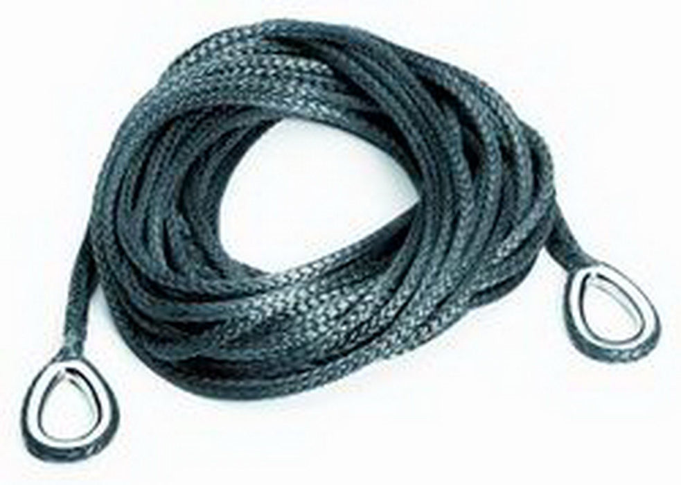 WARN 69069 ATV Synthetic Winch Cable Rope Extension with Loop Ends: 1/4" Diameter x 50' Length, 2 Ton (4,000 lb) Capacity