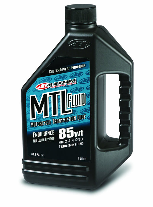 Maxima 40901 MTL-E 85WT Motorcycle Transmission/Clutch Fluid - 1 Liter Bottle