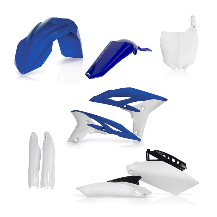 Acerbis Full Plastic Kit (11 OEM Blue) for 10-13 Yamaha YZ250F, Blue