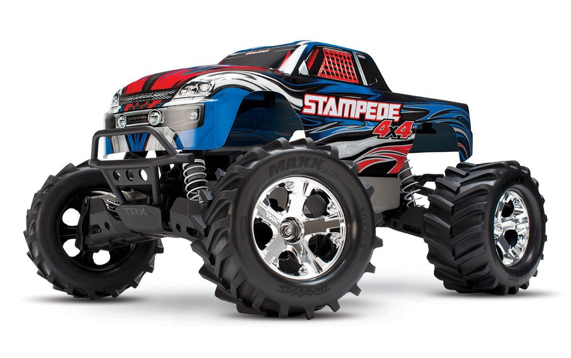 Traxxas Stampede 4X4: 1/10 Scale 4Wd Monster Truck, Blue 67054-1-BLUE