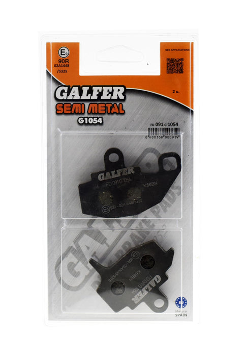 Galfer FD091G1054 Semi-Metallic/Organic Brake Pad