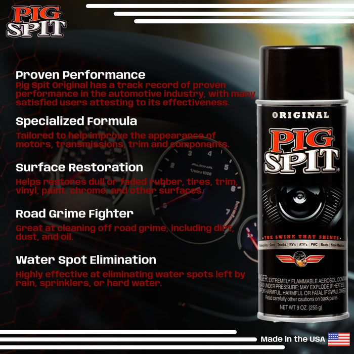 Pig Spit Detailer Spray, 9 Oz