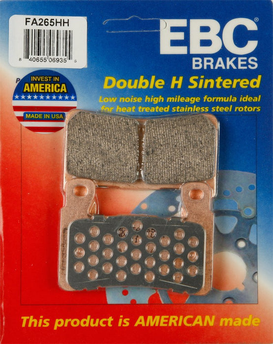 EBC Brakes Double-H Sintered Front Brake Pads Compatible for Honda CBR900RR 1998