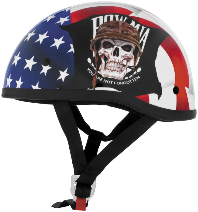 Skid Lid Original Helmet Pow Mia (Xx-Large) (Red/White/Blue) 646961