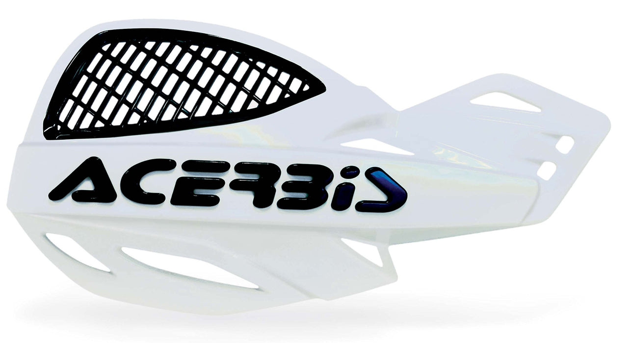 Acerbis 2072670002 Uniko White Vented Handguard, One Size