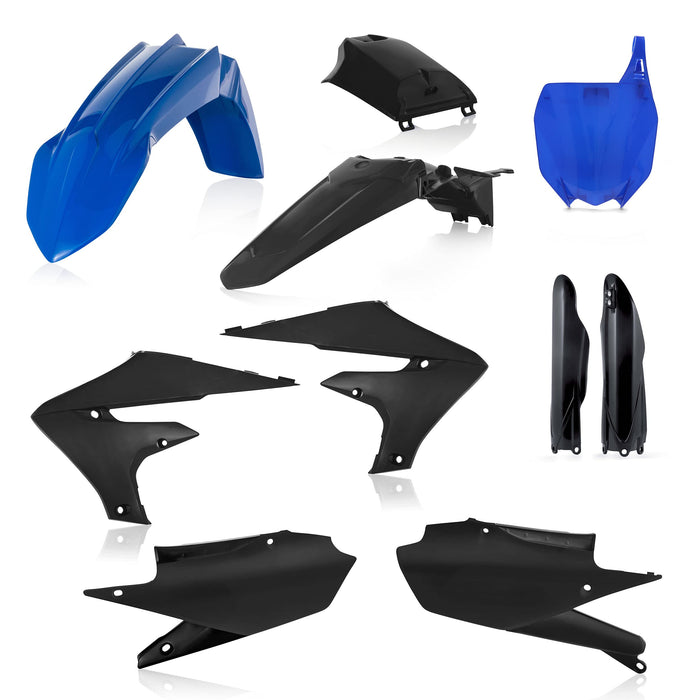 Acerbis 19-23 Yamaha YZ250F/YZ450FX/ 21-23 YZ250FX/ 18-22 YZ450F Full Plastic Kit Black 2736351034