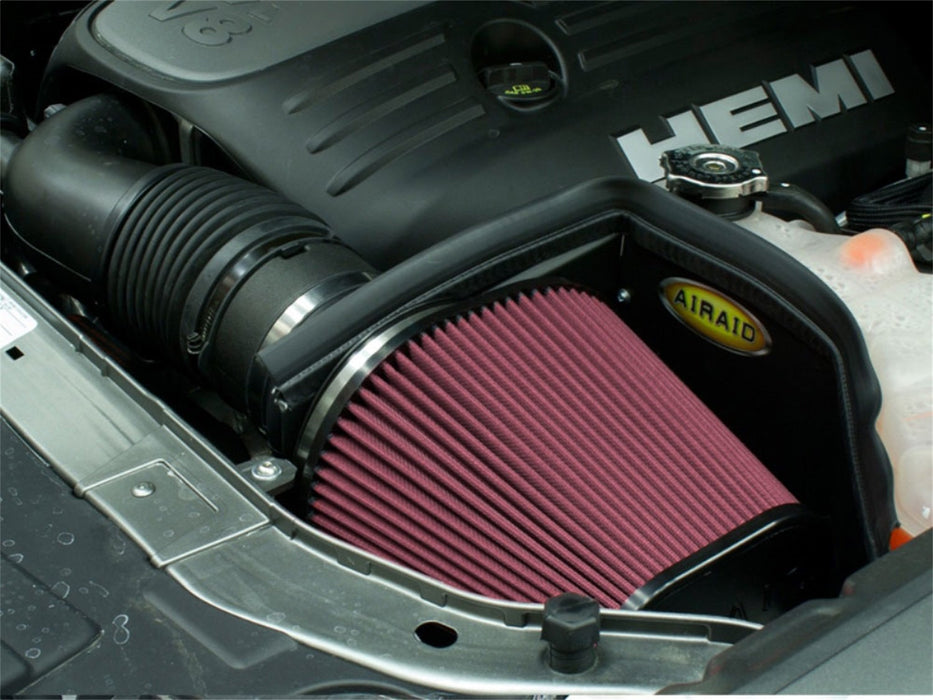 Airaid Cold Air Intake System By K&N: Increased Horsepower, Cotton Oil Filter: Compatible With 2011-2019 Chrysler/Dodge (300, 300C, 300S, Challenger, Charger) Air- 350-210