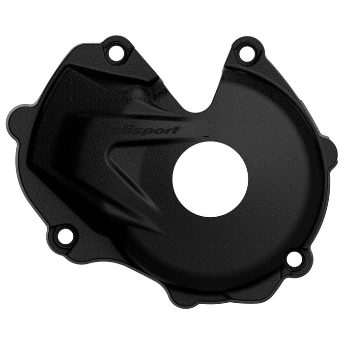 Polisport Ignition Cover Protector (Black) for 16-18 Kawasaki KX450F