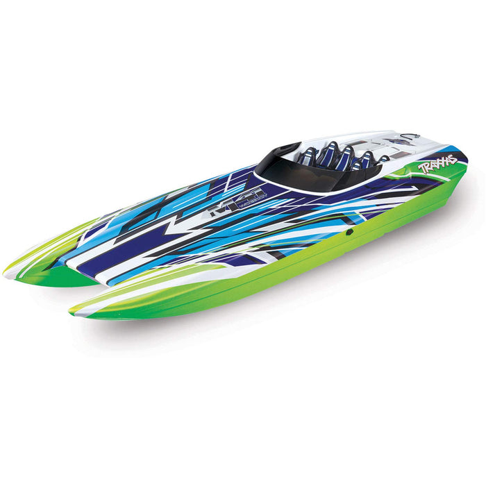 Traxxas 57046-4-Grnx Dcb M41 Widebody: Brushless 40' Race Boat With Tqi Link Ebled 2.4Ghz Radio System & Stability Magement (Tsm) 57046-4-GRNX