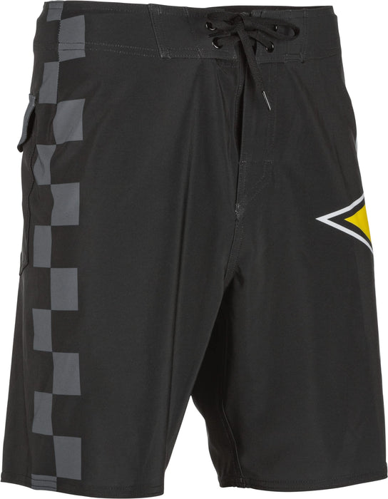 Fly Racing 353-33232 Fly Rockstar Boardshorts Black/Grey Sz 32