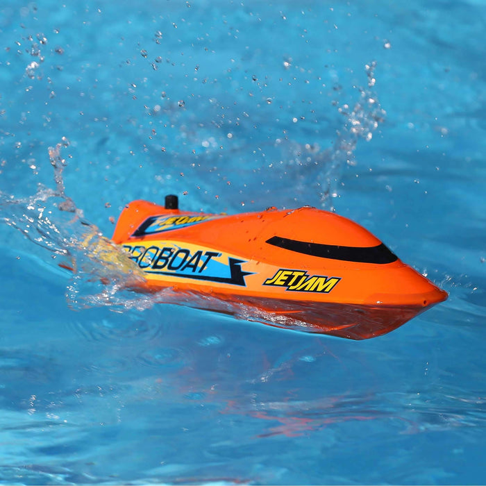 Pro Boat 08031T1 Jet Jam 12-inch Pool Racer Brushed Orange: RTR