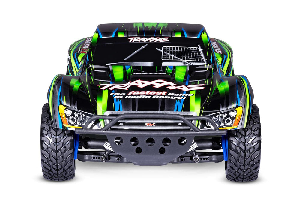 Traxxas TRA68154-4-GRN Slash 4X4 Brushless: 1/10 Scale 4WD Short Course Truck Green