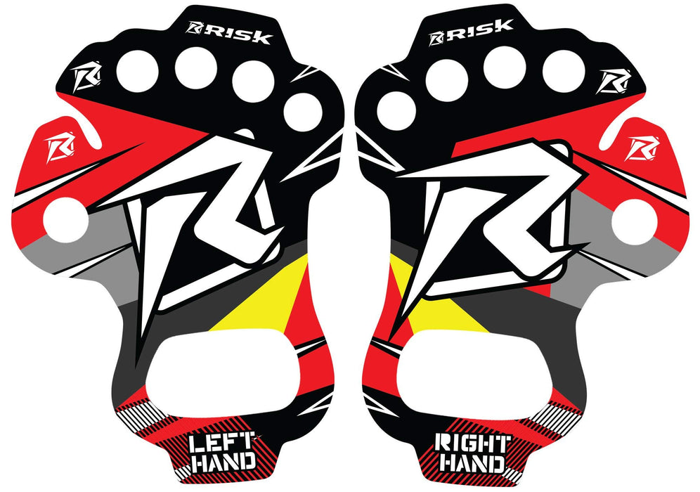 Risk Racing Unisex-Adult Palm Protectors (Multi Color, X-Large)