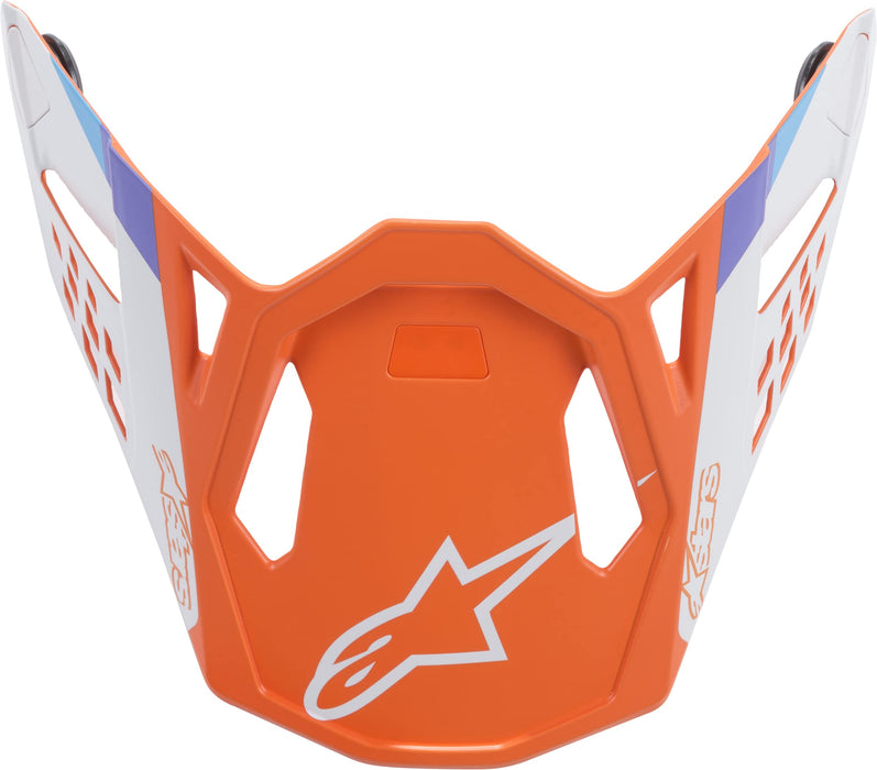 Alpinestars 8981219-4000-M8 M8 Contact Helmet Visor Orange/Grey