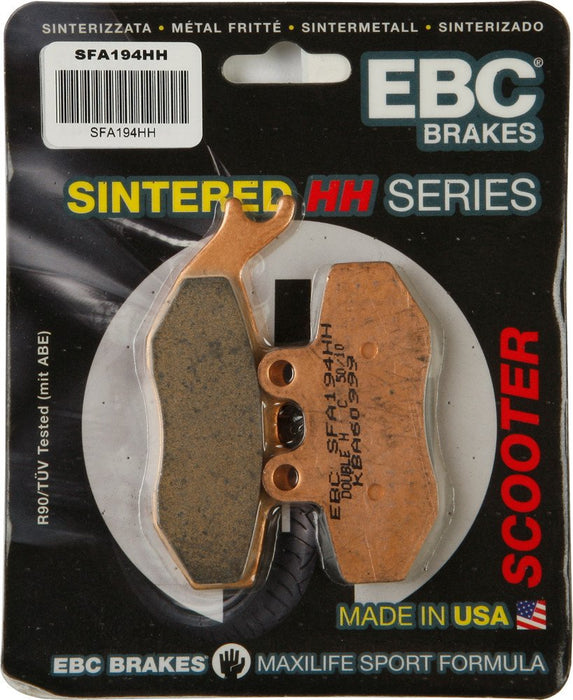 EBC Brakes SFA194HH Sintered Scooter Brake Pad