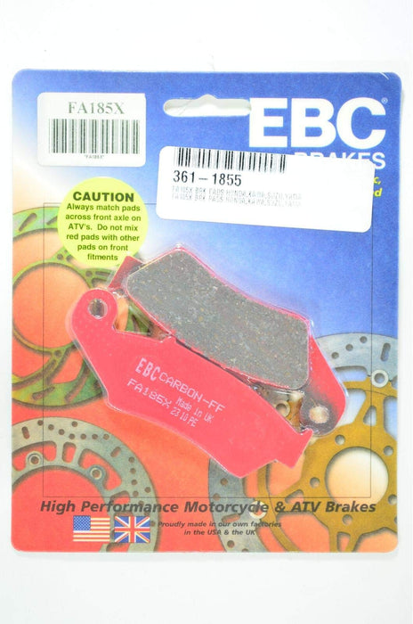 EBC Brakes X-Series Carbon Brake Pads Compatible for Honda CRF230M 2009 Front