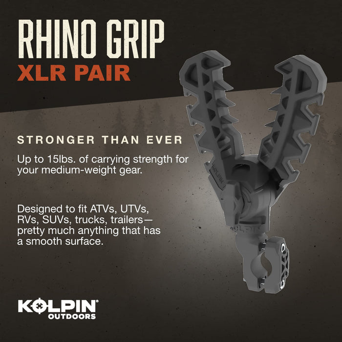 Kolpin Rhino Grip Xlr Bar Mount, Black 21556