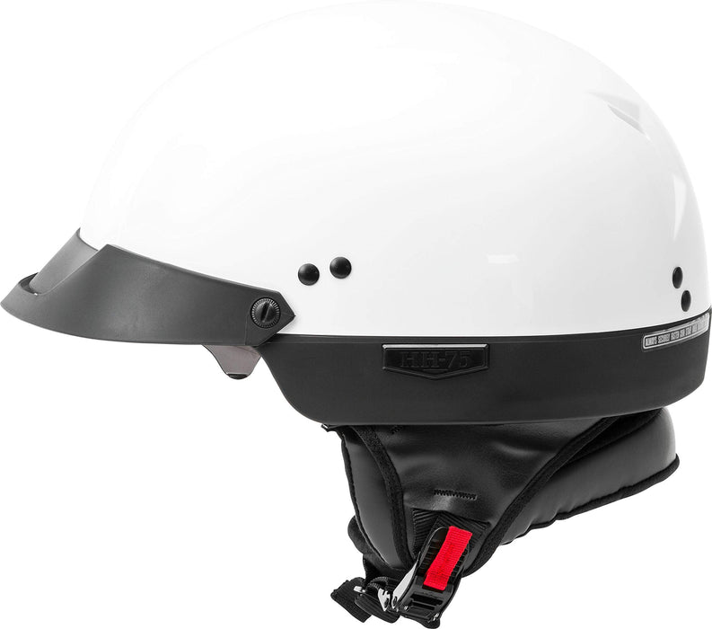 GMAX HH-75 Half Helmet - White (Large)