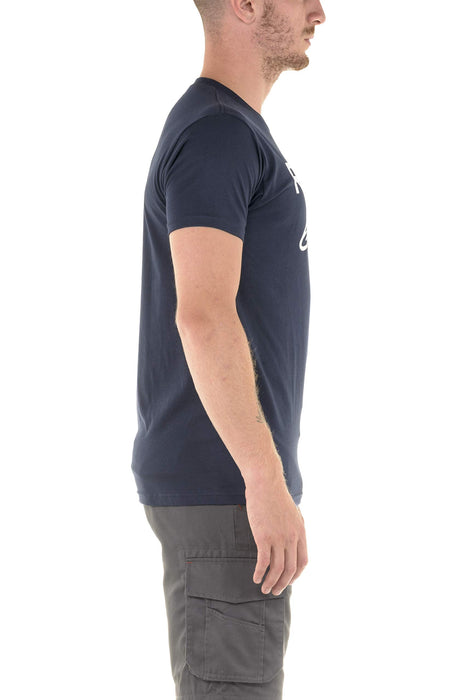 Alpinestars 1038-72000-7020-XL Ride 2.0 Tee - Navy/White (X-Large)