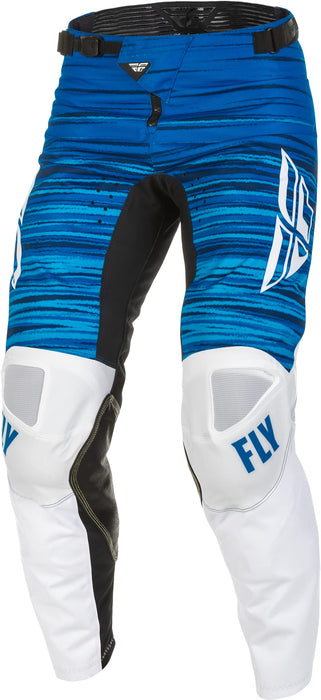 Fly Racing 2022 Adult Kinetic Wave Pants (White/Blue, 32)