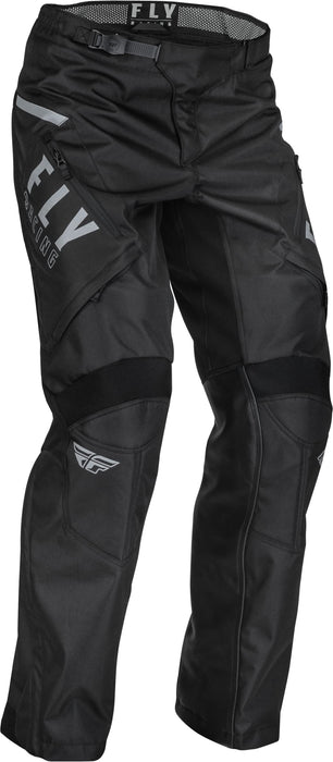 Fly Racing 2023 Adult Patrol Over-the-Boot Pants (Black/White, 36)