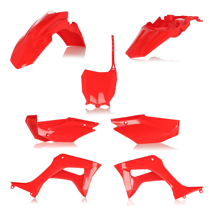 Acerbis Full Plastic Kit (RED) For 19-23 HONDA CRF110F