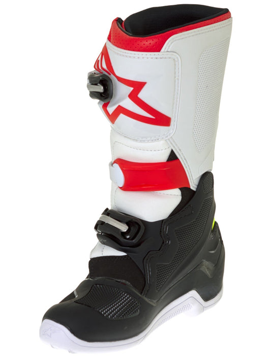 Alpinestars Unisex-Child Tech 7S Youth Boots (Black/Red/Yellow, Size 2) - 2015017-136-2