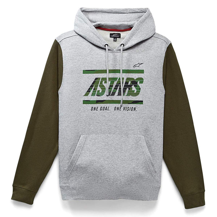 Alpinestars 1230-51235-1026-M Broadband Hoodie Grey Heather Md