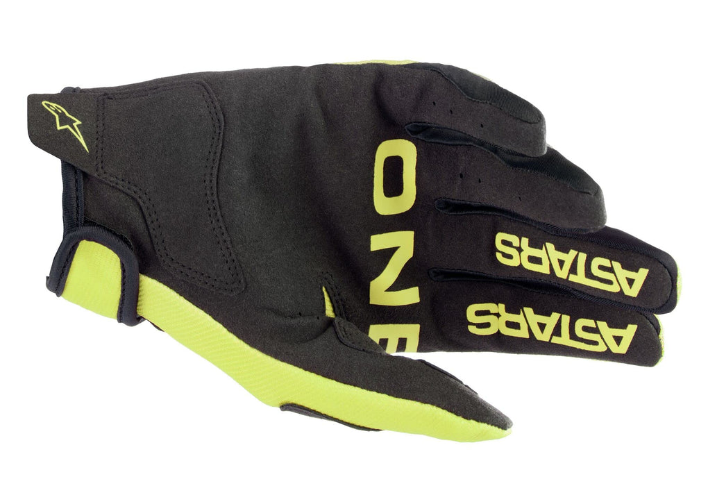 Alpinestars Youth Radar Gloves (Yellow Fluo Black, Youth Medium)