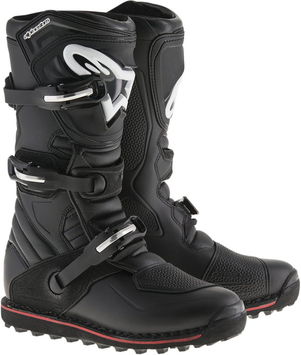 Alpinestars 2004017-13-10 Men's Tech T Motocross Boot, Black/Red, 10