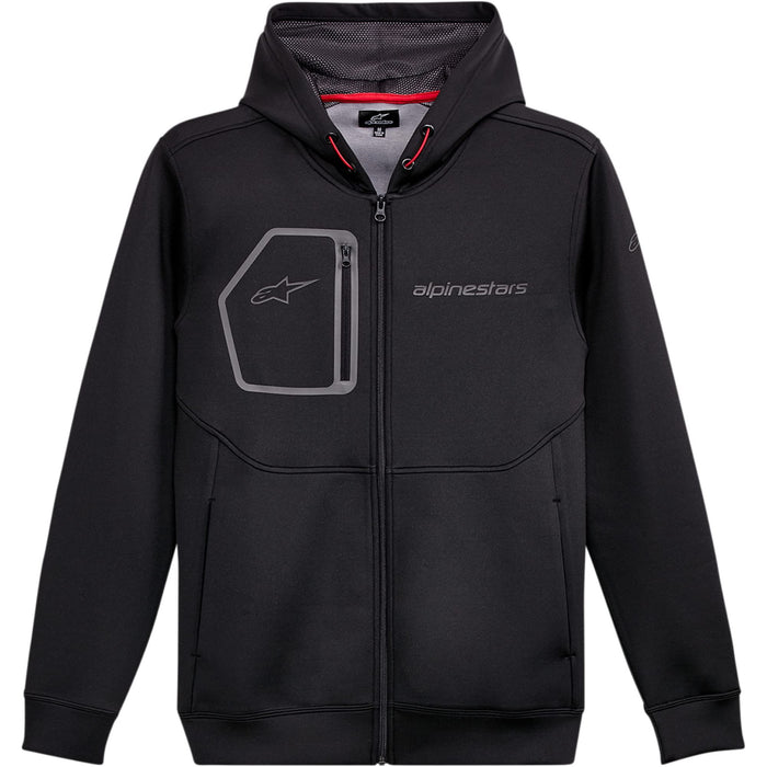 Alpinestars Convex Mens Zip Up Hoody Black LG