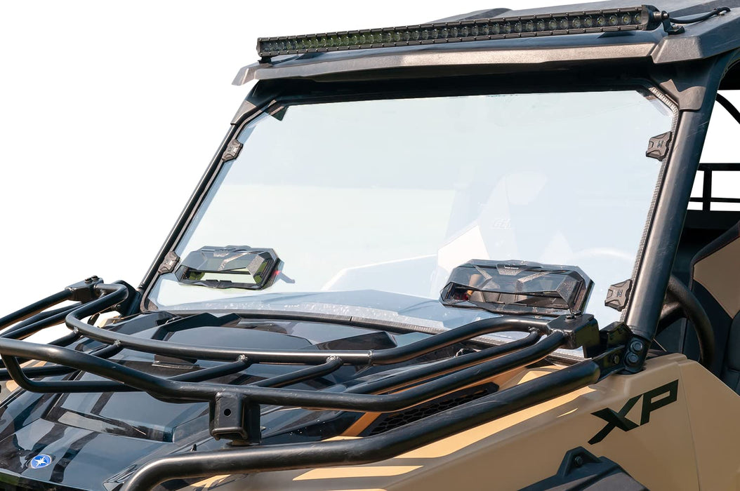 Seizmik UTV Versa-Vent Windshield Compatible with Polaris General 1000 2016-2023 UTV Models | No Tools Required | UV Resistant Polycarbonate | Side by Side Accessories