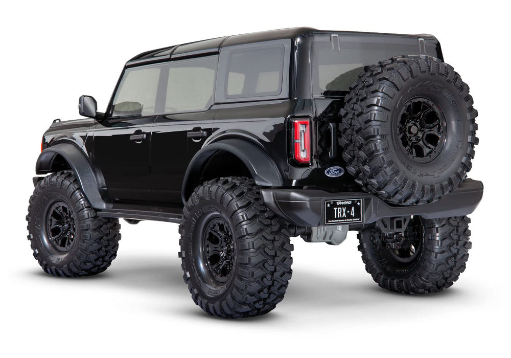 TRX-4 Scale and Trail® Crawler with 2021 Ford® Bronco Body: Shadow Black