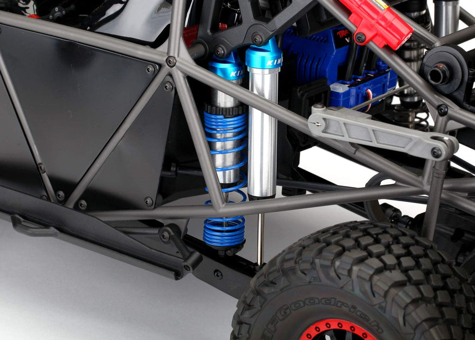 Traxxas TRA8457 - Shock caps Aluminum (Blue-Anodized) King Shocks (4)