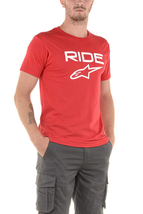 Alpinestars Standard Ride 2.0 Tee Red/White Lg, Multi, one_Size