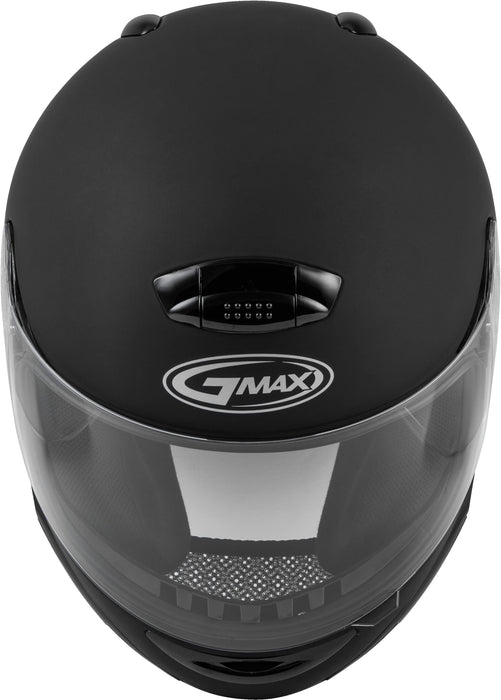 GMAX GM38 Full Face Street Motorcycle Helmet - Flat Black 2X-Large