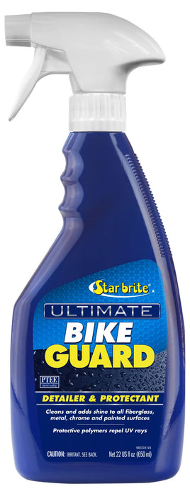 STAR BRITE Ultimate Bike Guard - Motorcycle Detailer & Protectant Spray - Remove Road Grime, Add Shine & Protect in 5 Minutes (098022)