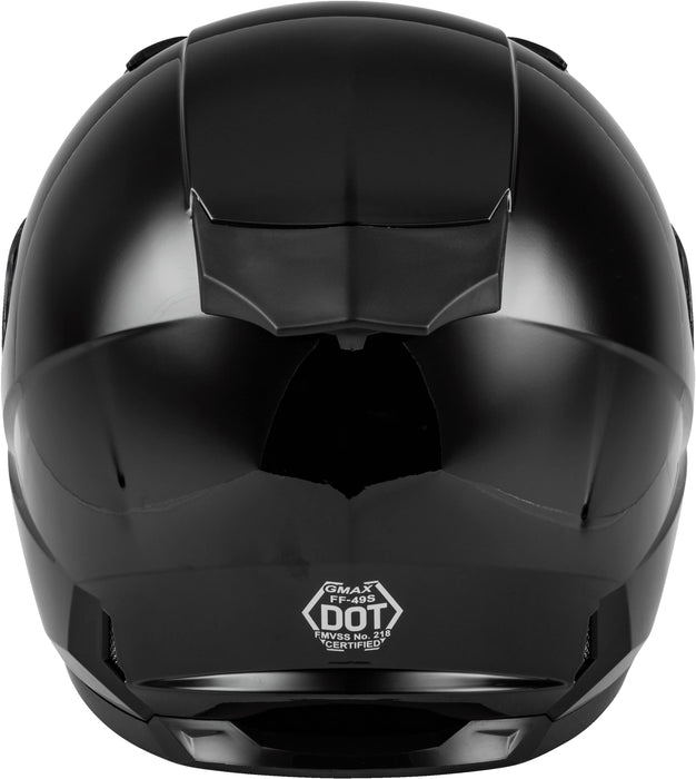 Gmax Ff49 Full Face Solid Helmet Gloss Black 2X-Large G7490028