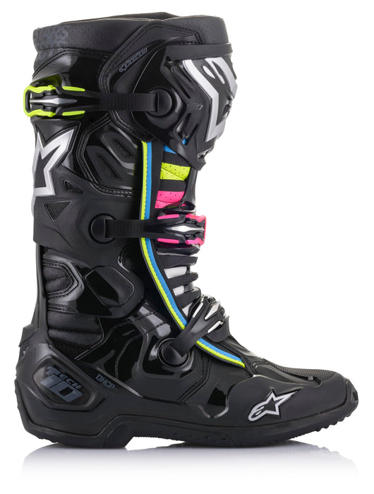 Alpinestars Tech 10 Supervented MX Boots (Black Hue, 10)