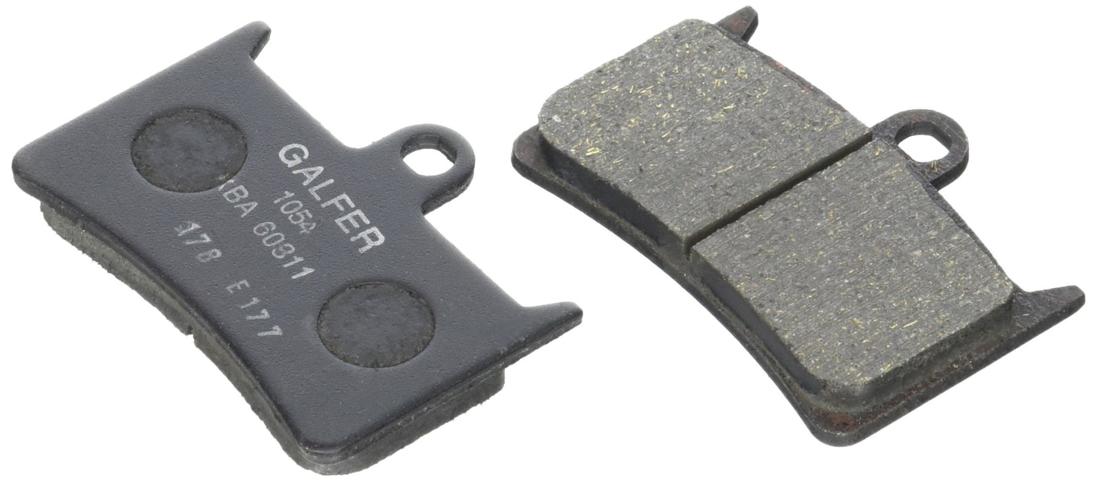 Galfer 99-16 Yamaha YZF-R6 G1054 Semi-Metallic Brake Pads (Black)